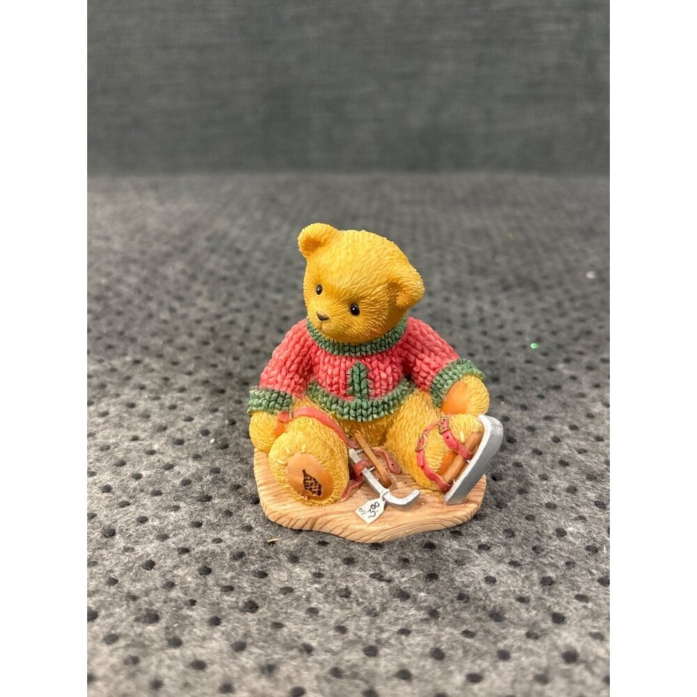 Cherished Teddies "Cant Bear The Cold Without You" Figurine Collectible Bear